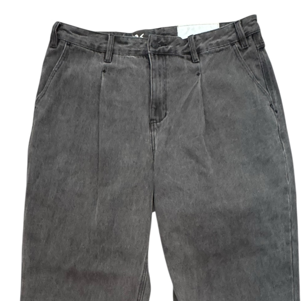 Kennedy men’s wide tapered leg pleated jeans size 36 - Picture 2 of 10
